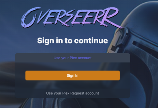 Plex Request Instructions (Overseerr) <---Current