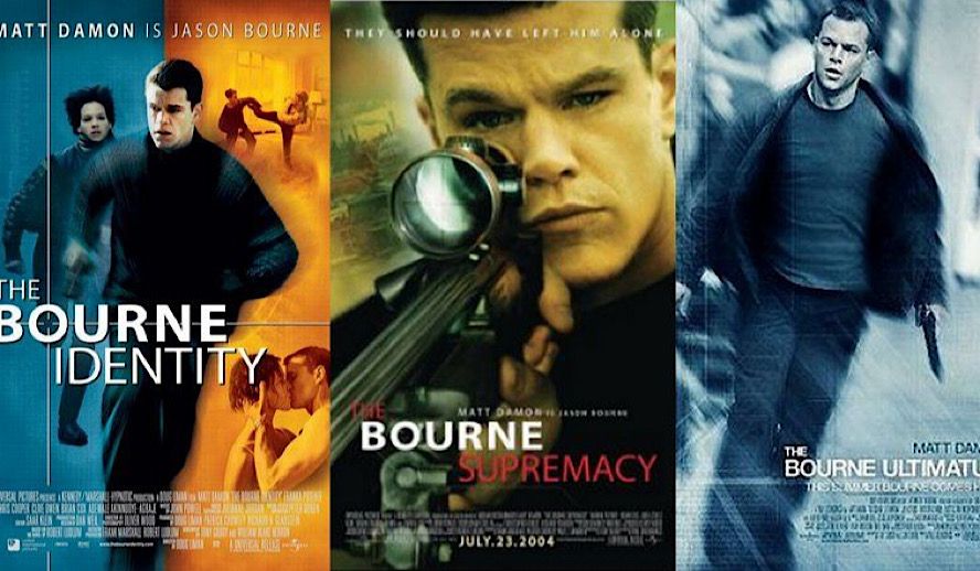 The Bourne Trilogy - A comparison between the books and movies